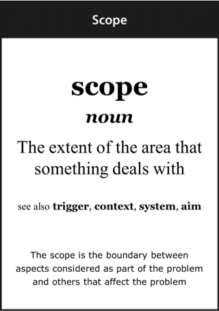 Image of Scope card