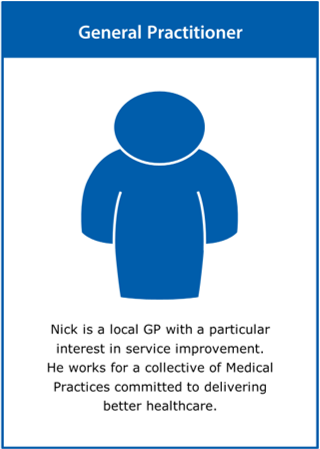 Image of the ‘general practitioner’ stakeholder card