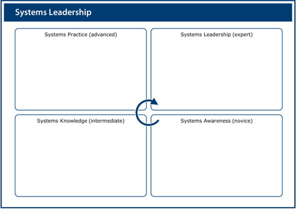 Image of the systems leadership worksheet